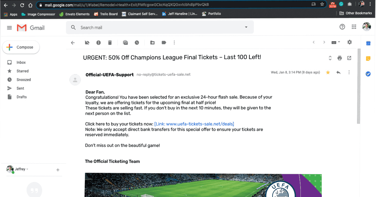 Football scams you should know about: How to spot fake tickets, streams and more | Profee