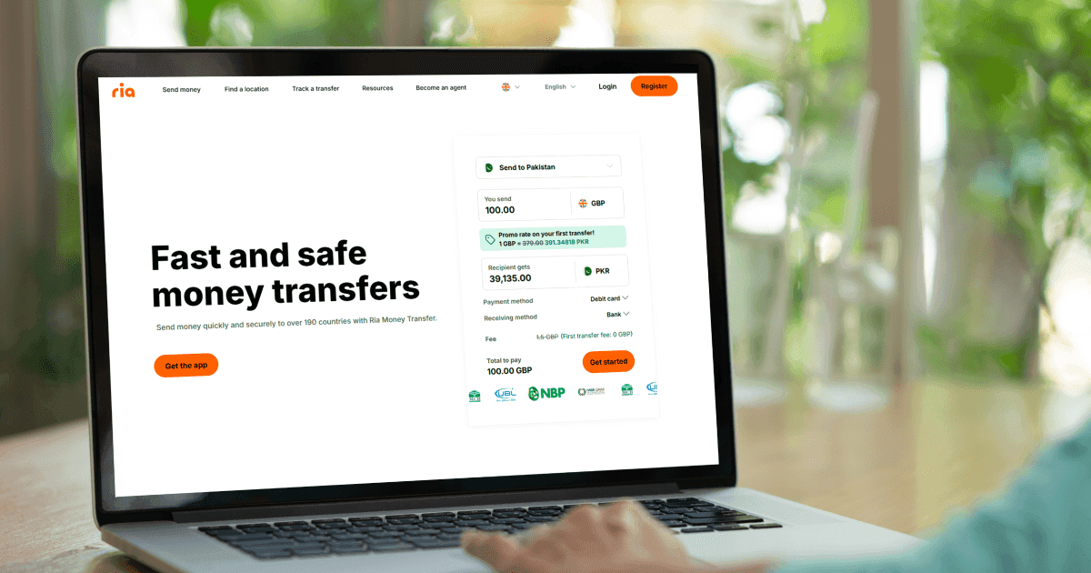 RIA or WorldRemit? Best way to send GBP to PKR | Profee Blog