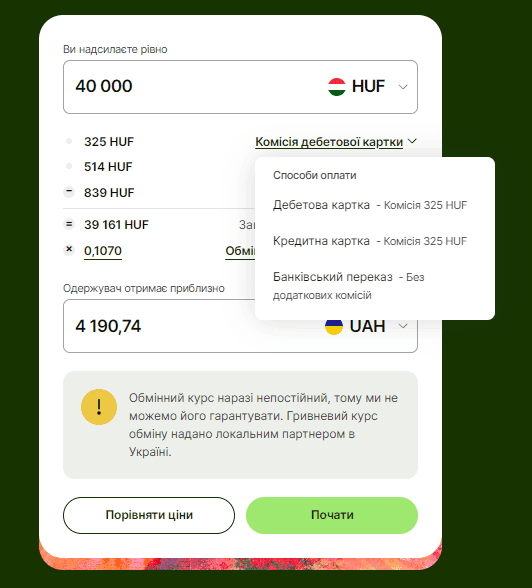 Как отправить деньги из Венгрии в Украину | Блог Profee