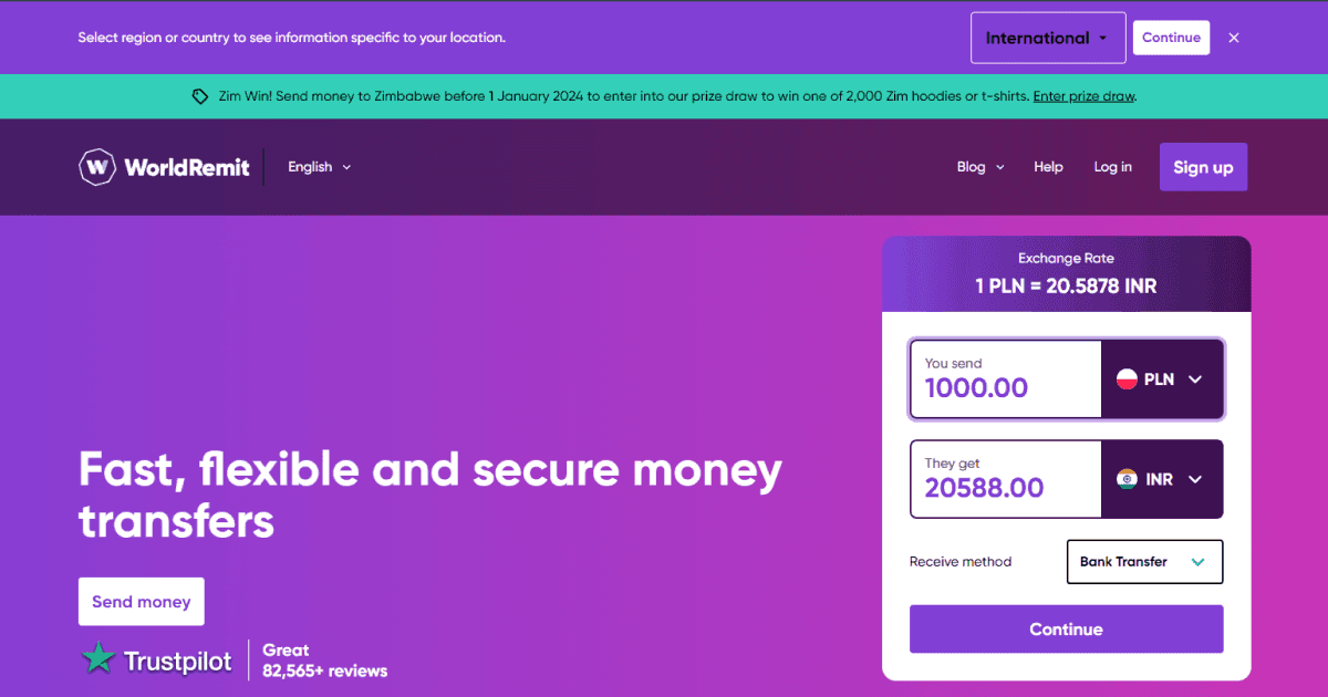 Today's fee comparison will help you make an informed decision and opt for the most cost-effective option when you send money from Poland to India. 