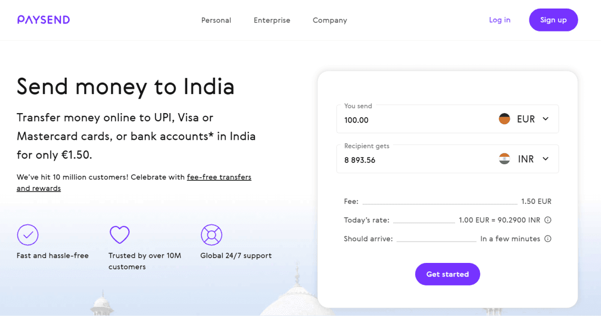 Wise or Paysend: Best for India money transfers | Profee Blog
