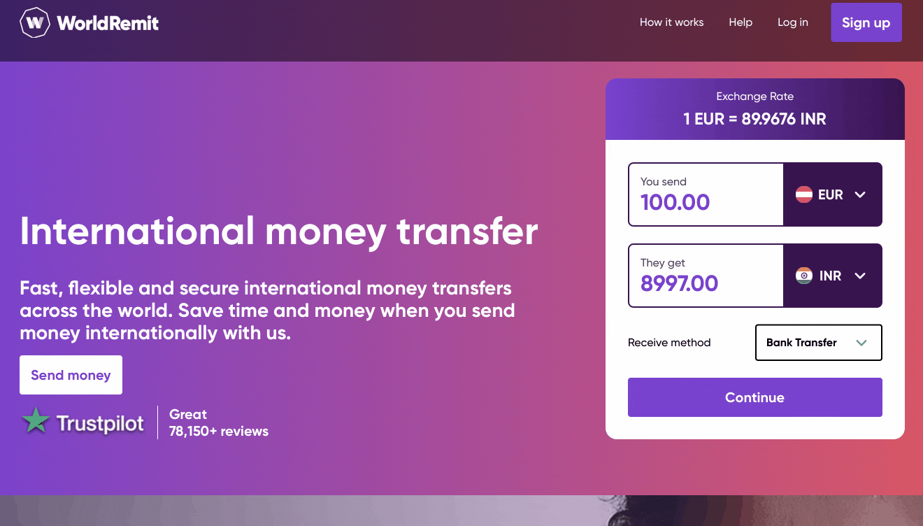 Best ways to send money to India