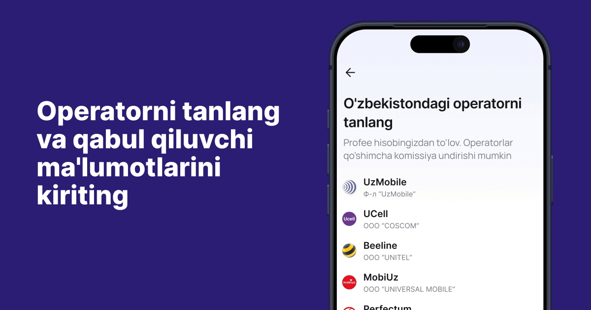 Xorijda yashab, O'zbekistondagi telefon hisobini qanday to'ldirish mumkin | Profee