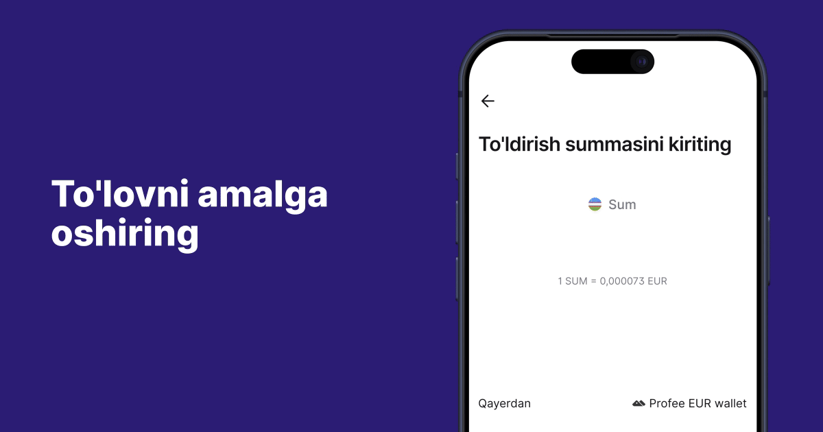 Xorijda yashab, O'zbekistondagi telefon hisobini qanday to'ldirish mumkin | Profee