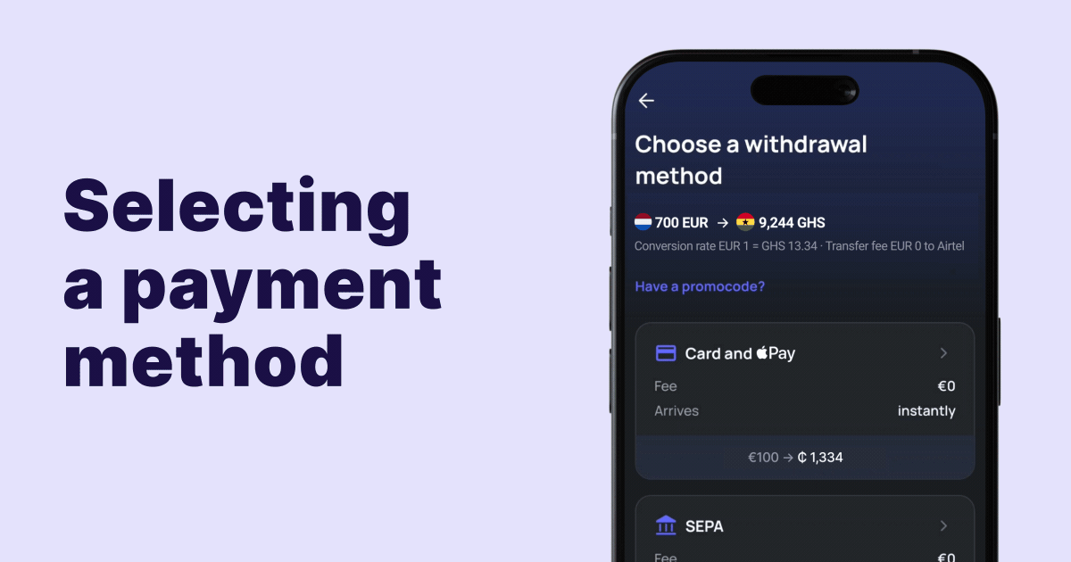 Send money to Ghana with mobile money services | Profee Blog